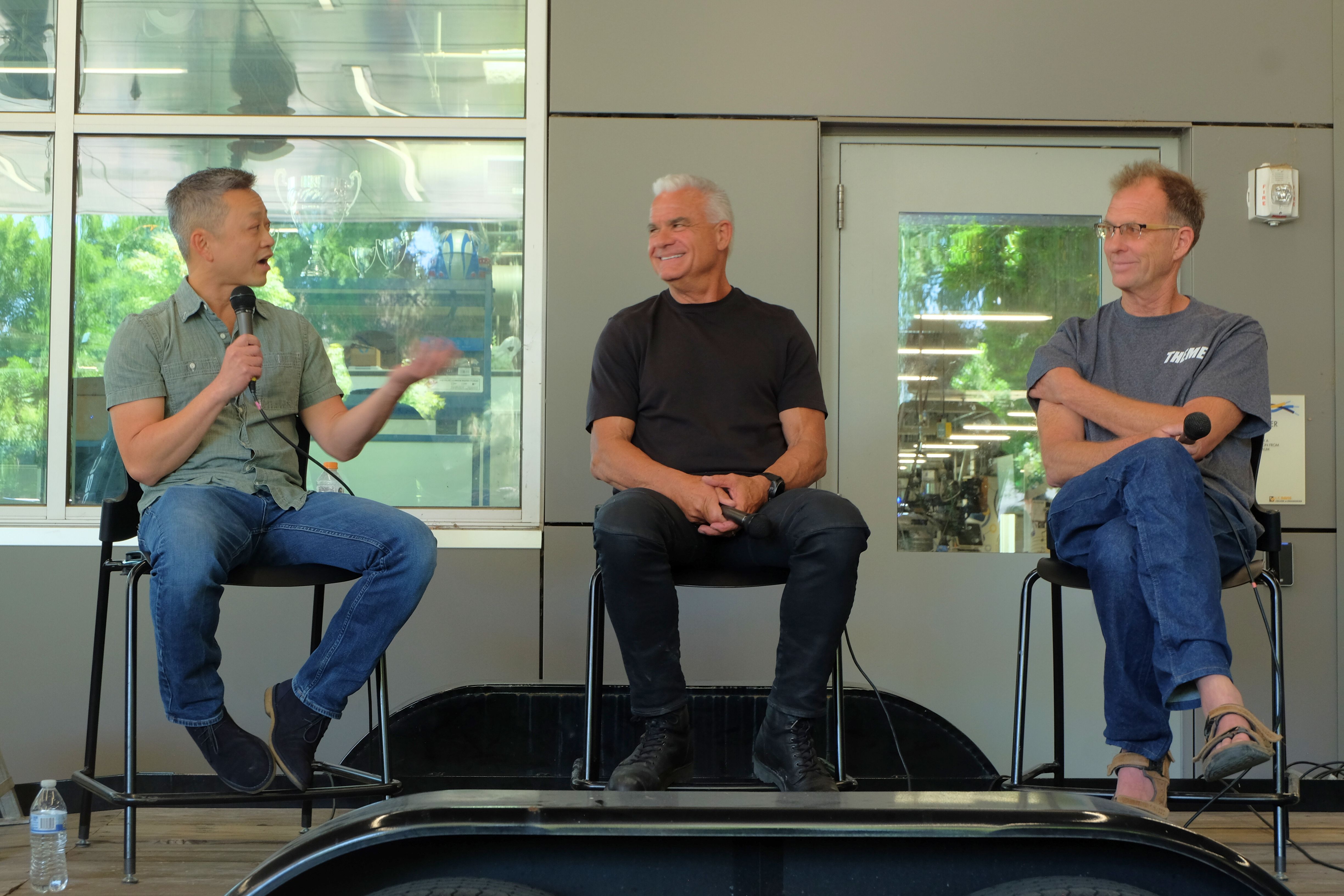 Tommy Lo, Mike Guasch, and John Pagel Panel Talking