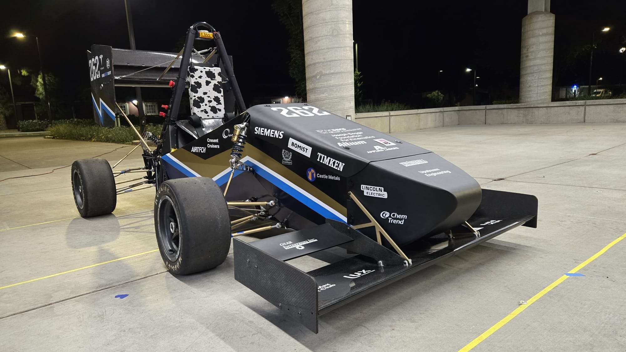 Formula Racing at UC Davis FE 12 Stock Image